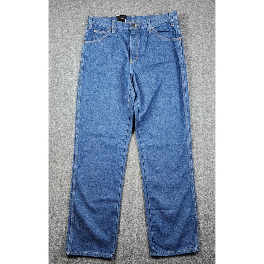 Dickies Regular Fit Straight Leg Jeans Mens 34x34 Blue Denim CR39RB NWT